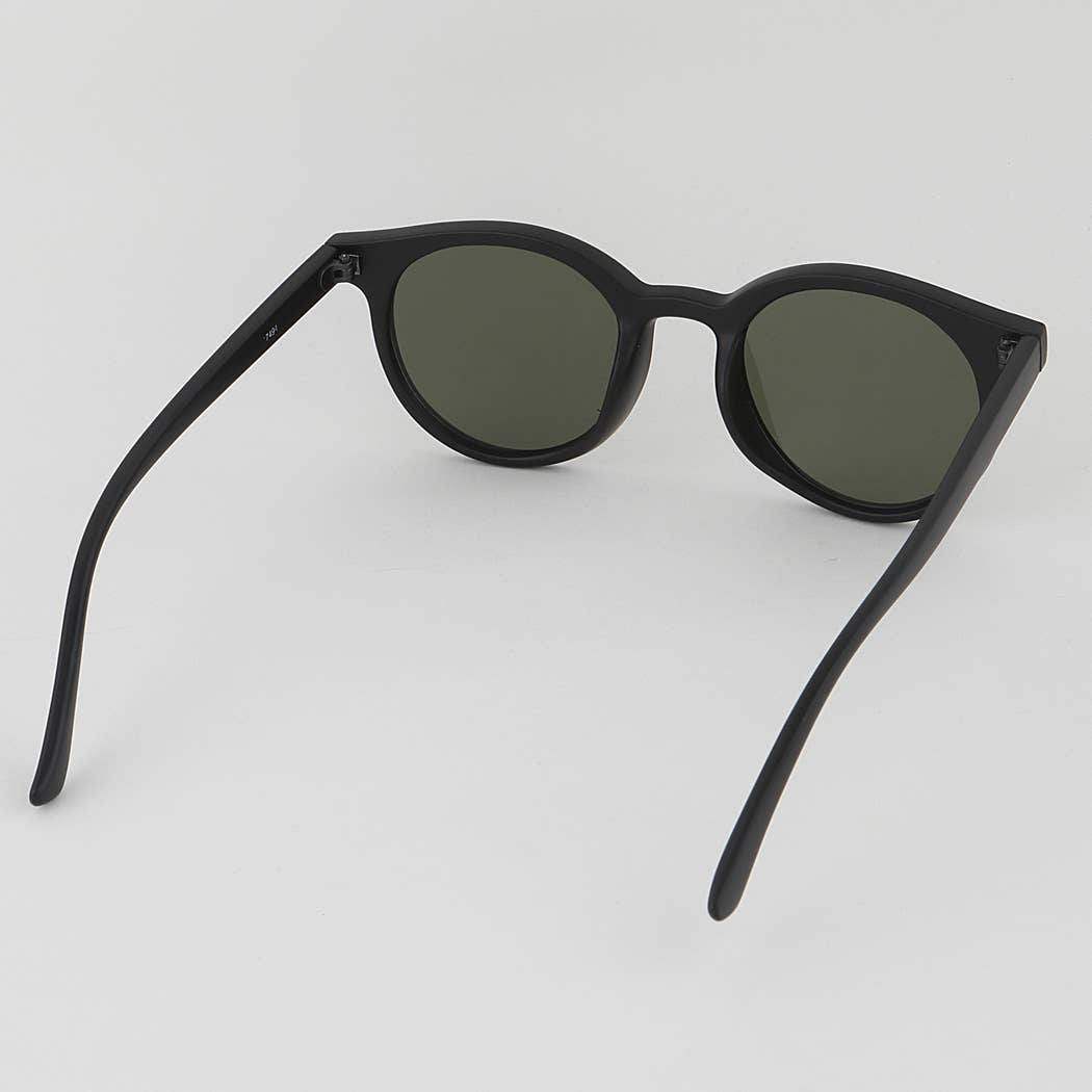 Matte Round Sunglasses