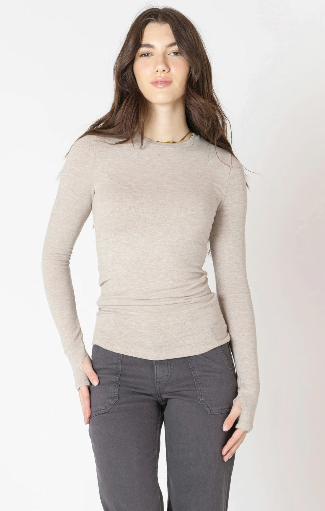 Basic ribbed tee