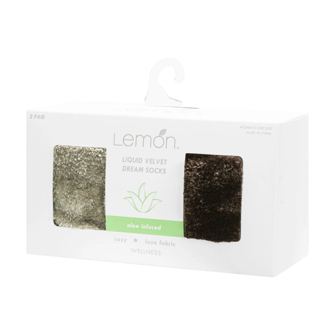 Aloe Infused Liquid Velvet Socks