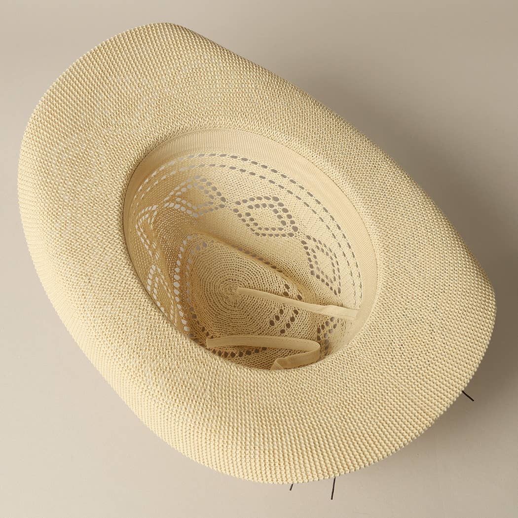 Woven Cowboy Hat