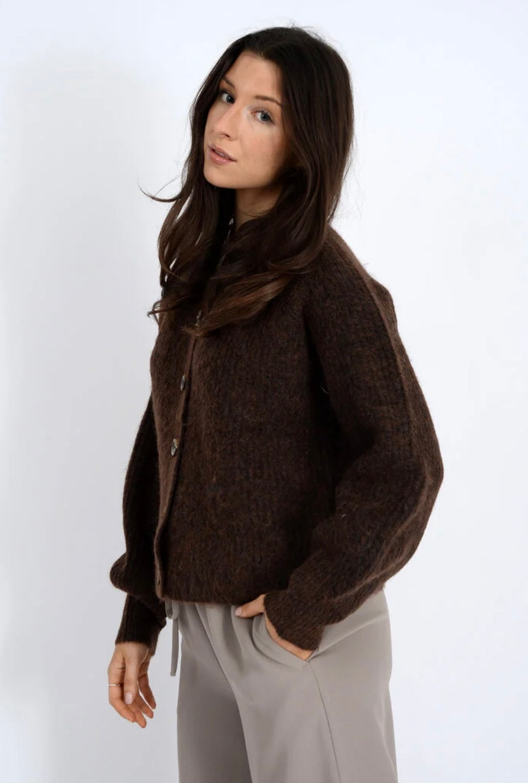 USHA RAGLAN CARDIGAN