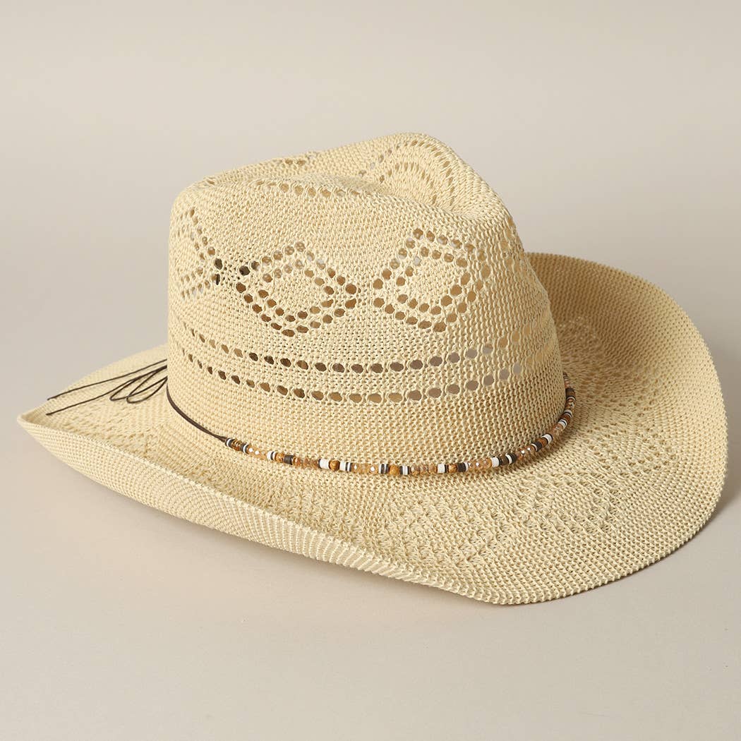 Woven Cowboy Hat