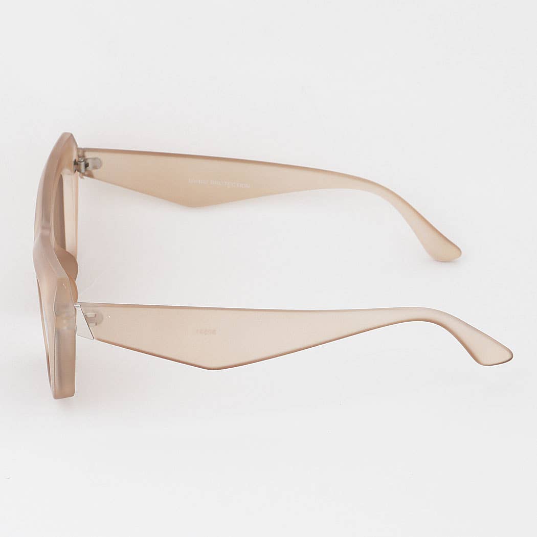 Geometric Cateye Sunglasses