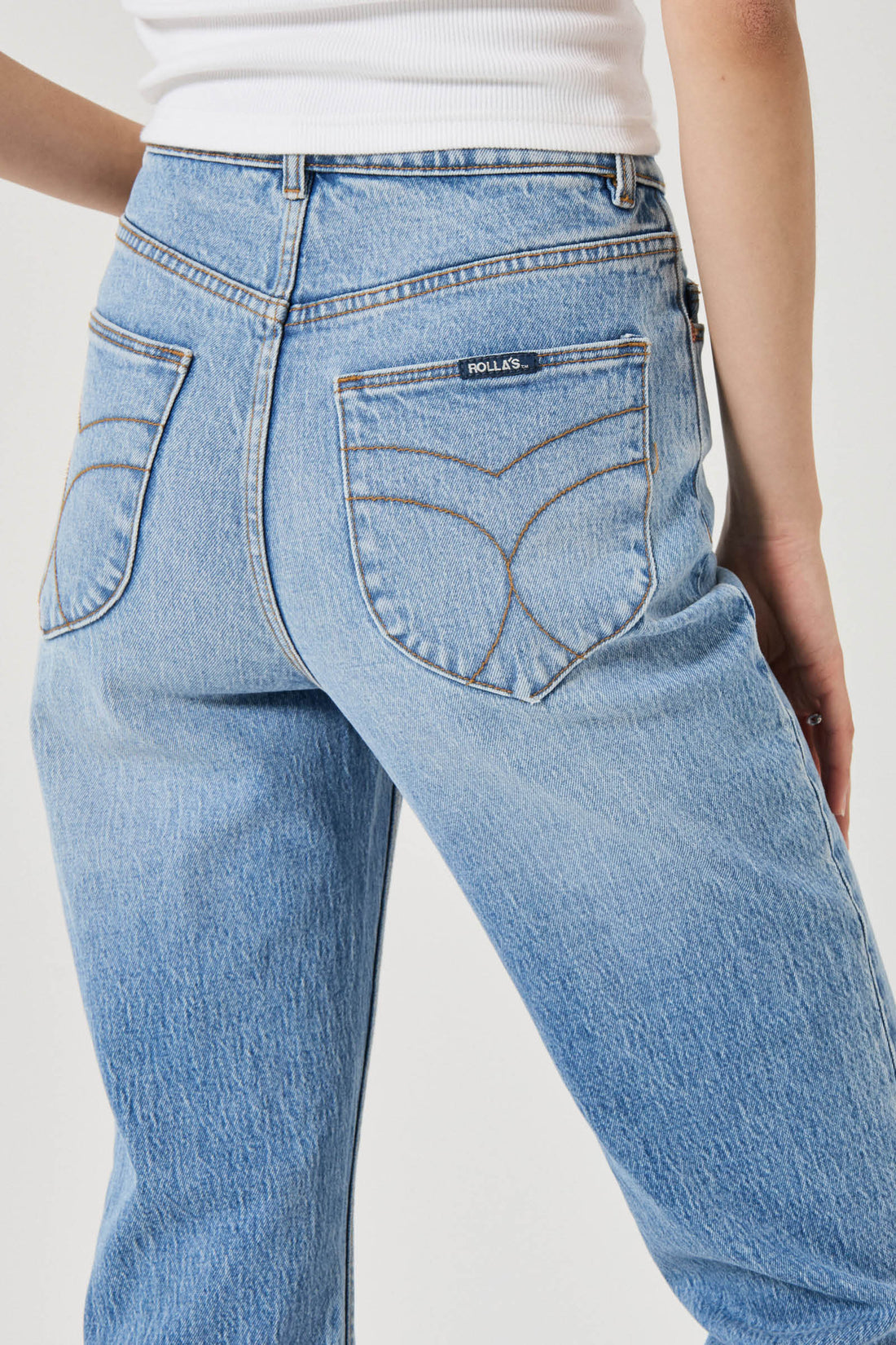 ROLLA’S HIGH RISE JEANS