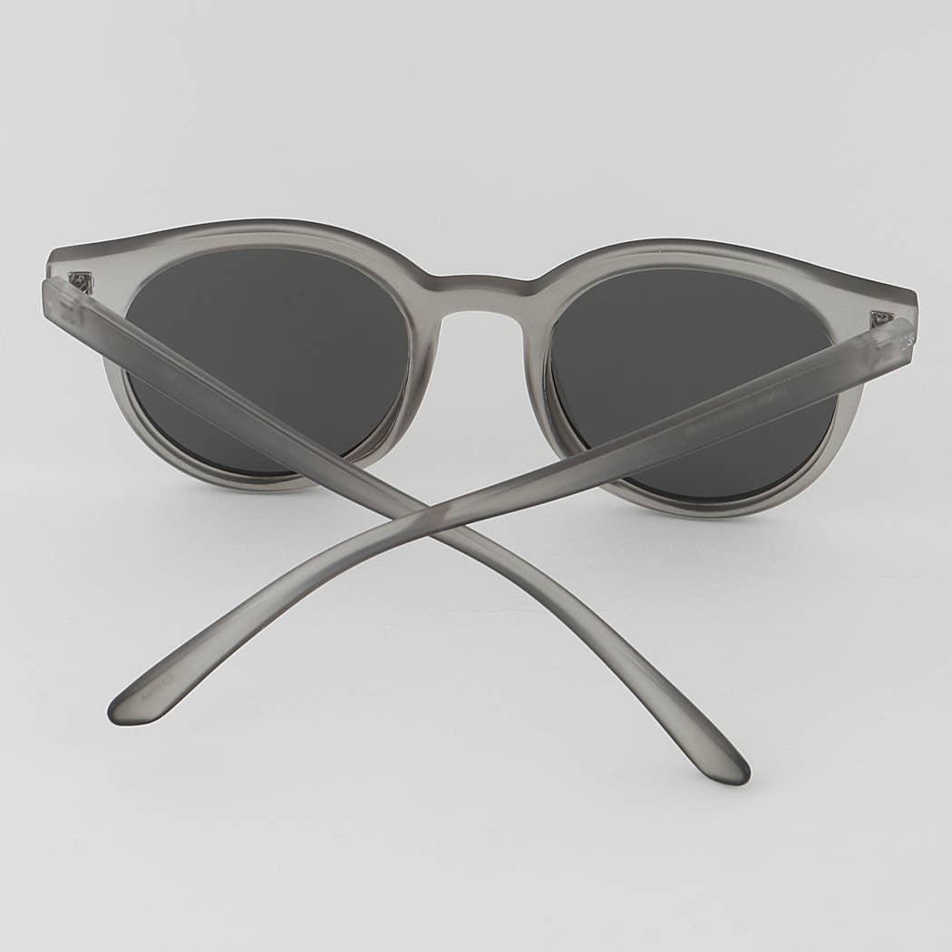 Matte Round Sunglasses