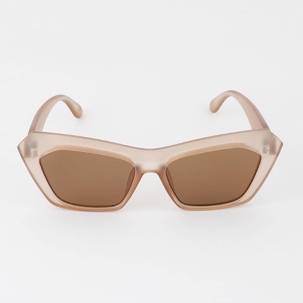 Geometric Cateye Sunglasses