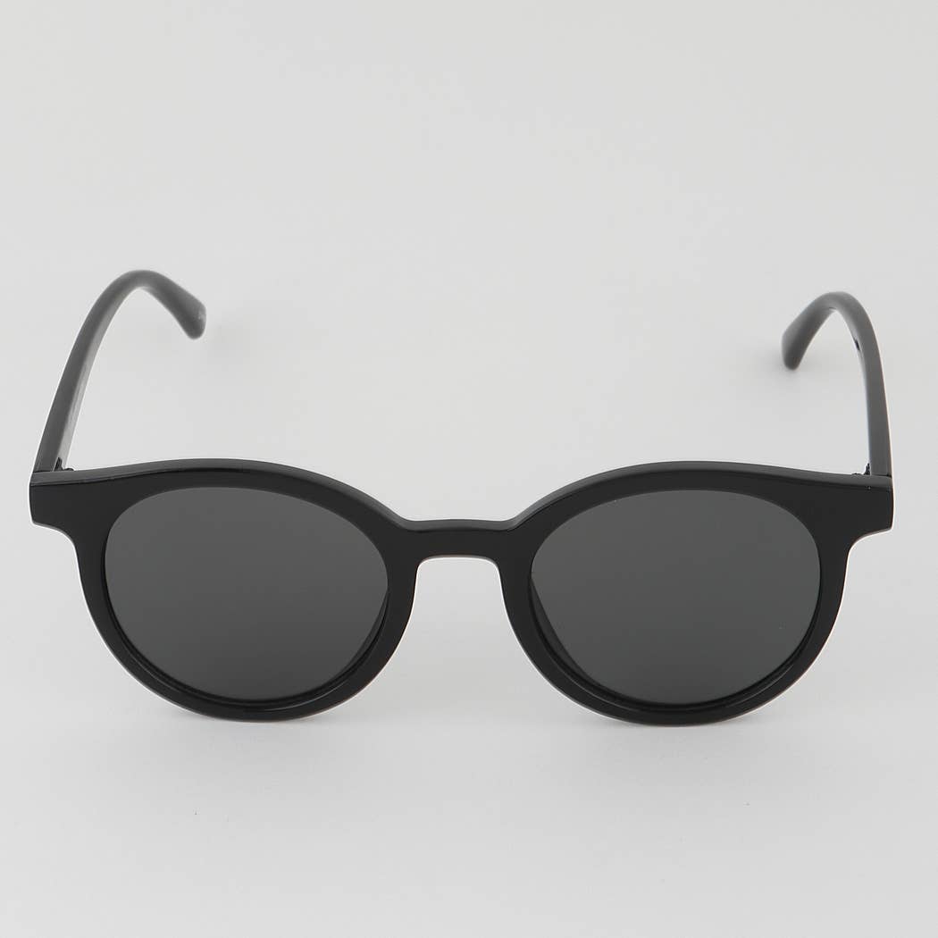 Matte Round Sunglasses