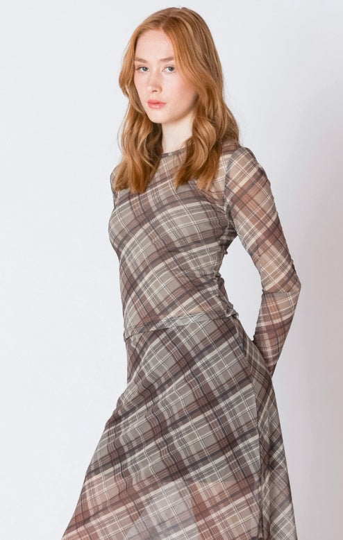 RORY MESH LONG SLEEVE