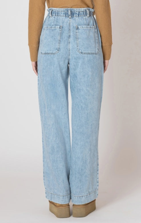 FRANKIE WIDE LEG DENIM PANTS