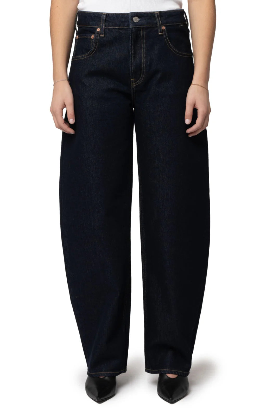 Nica high rise baggy jeans