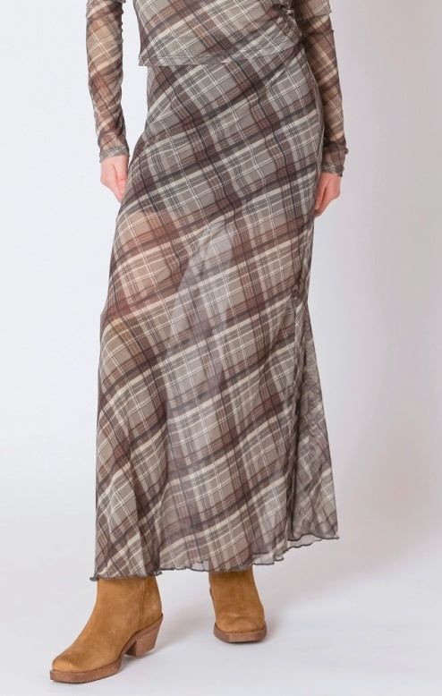 RORY MESH MAXI SKIRT