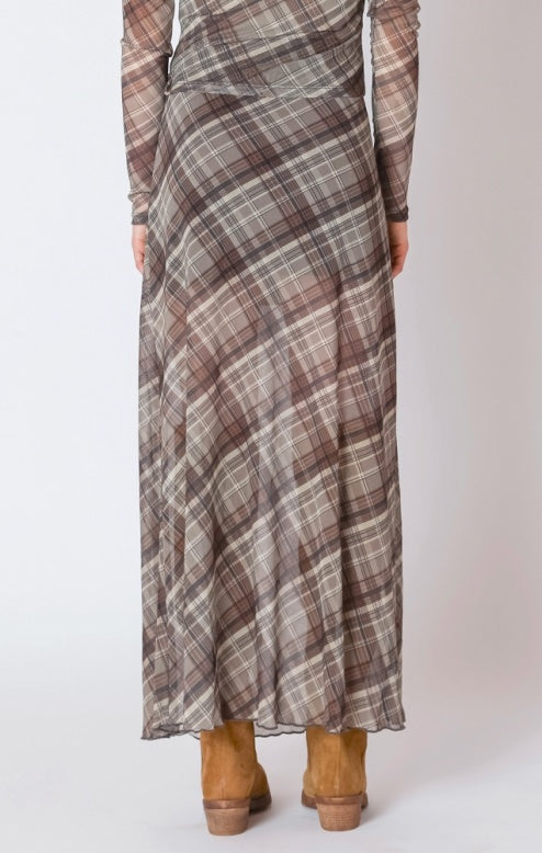 RORY MESH MAXI SKIRT