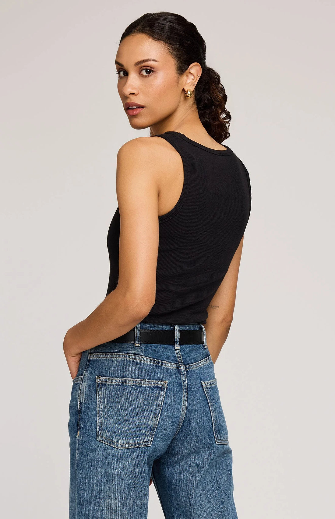 JOLIE RIBBED TANK