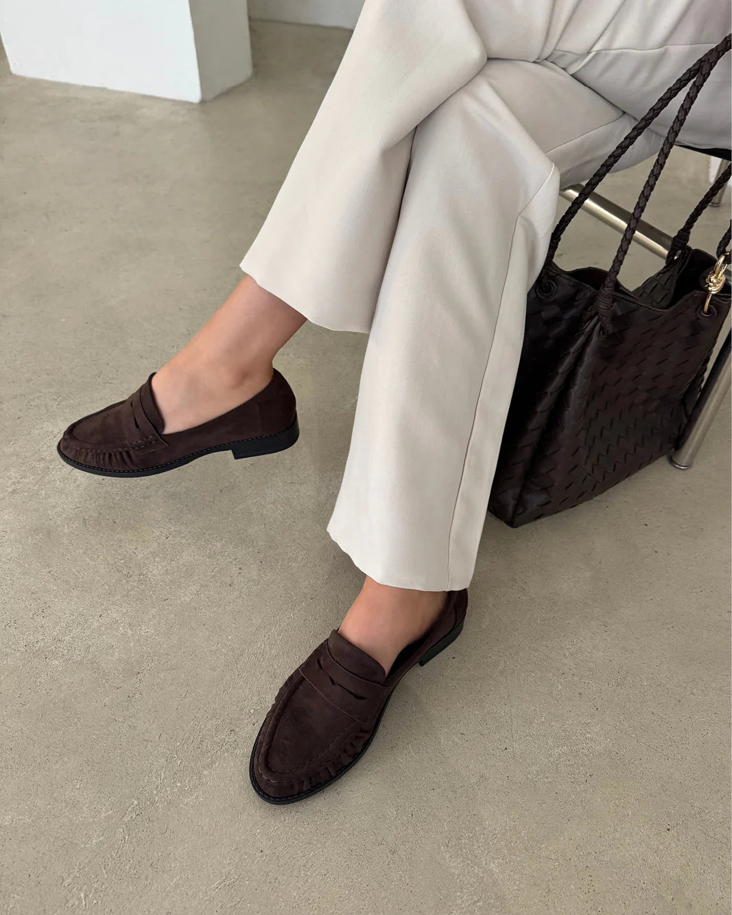 ZACCAI SUEDE COCO LOAFER