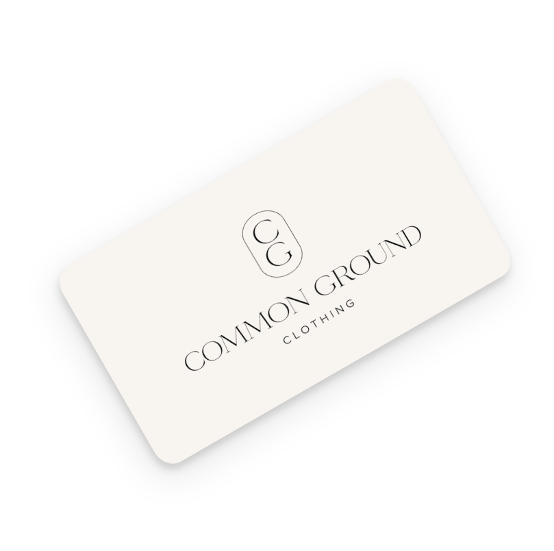 Common Ground Clothing Gift Card