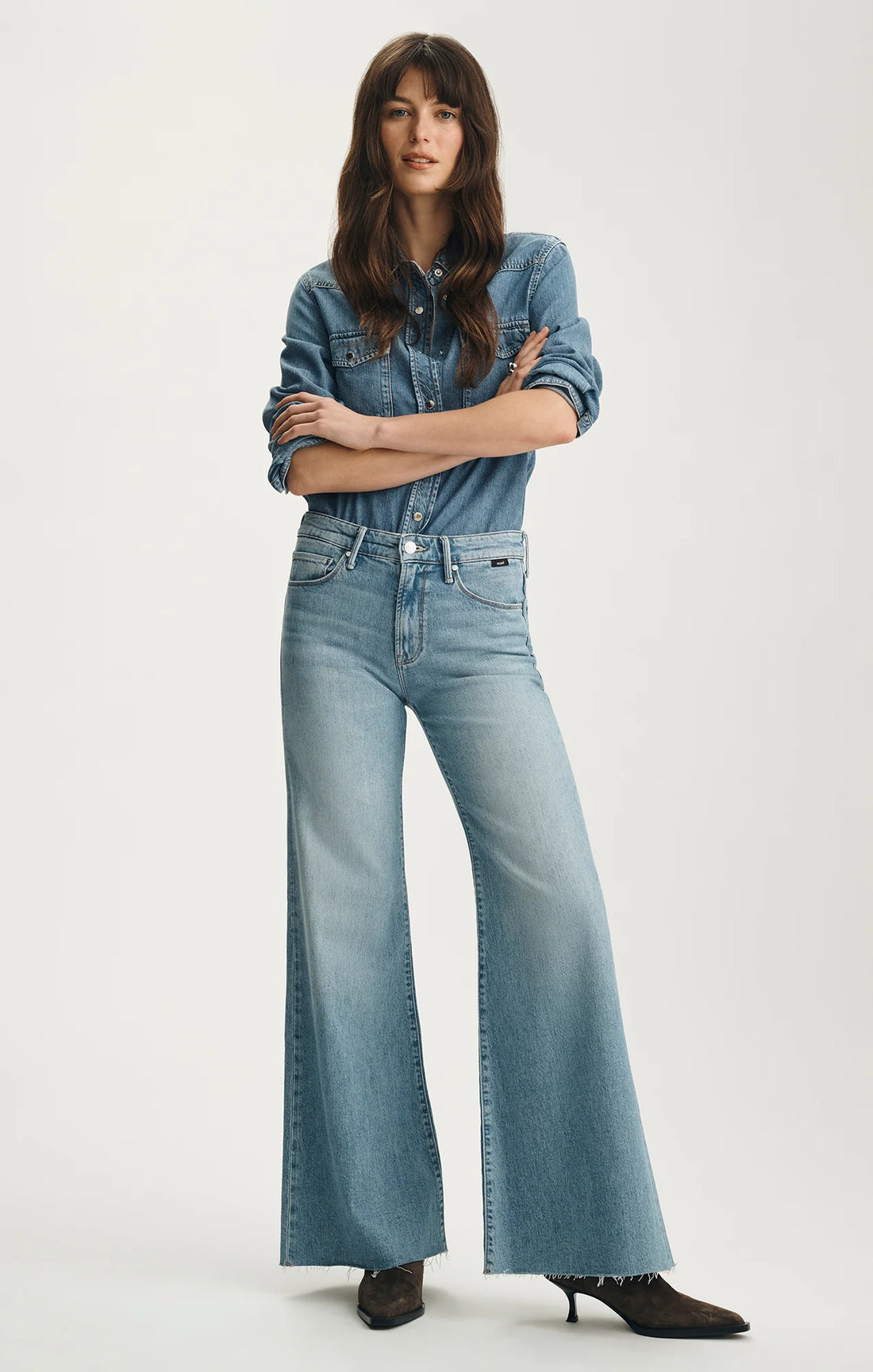 GRACE bleached classic jean