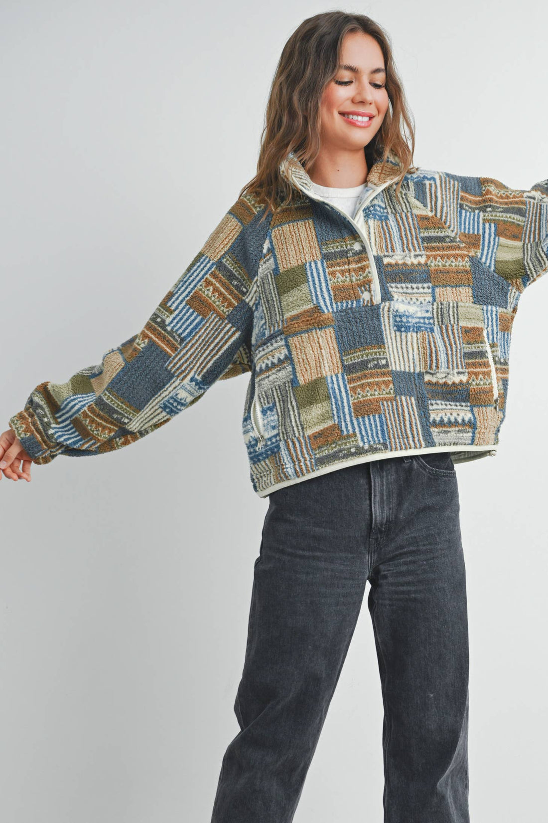Patchwork Sweatshirt