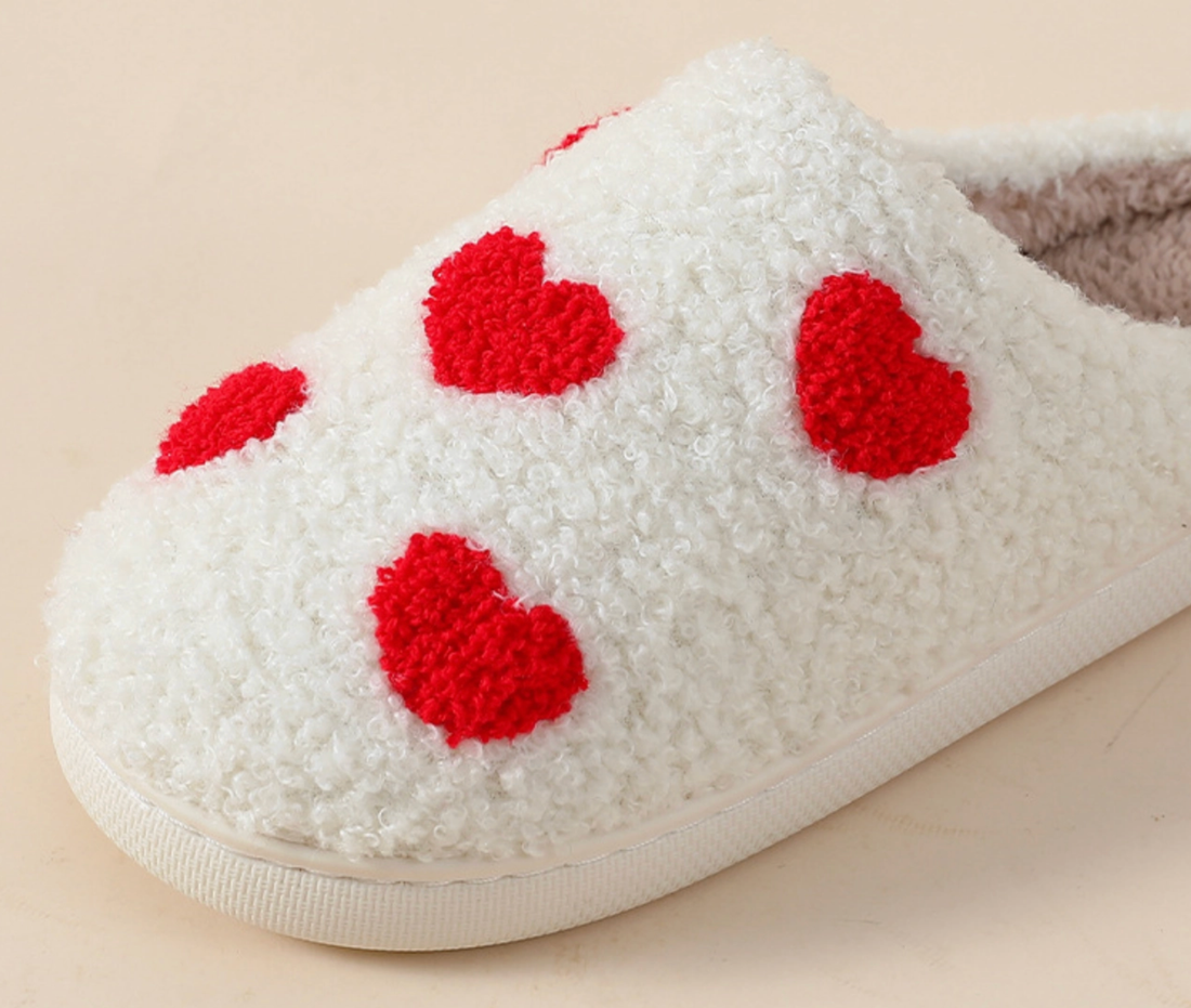 Red Heart Slippers