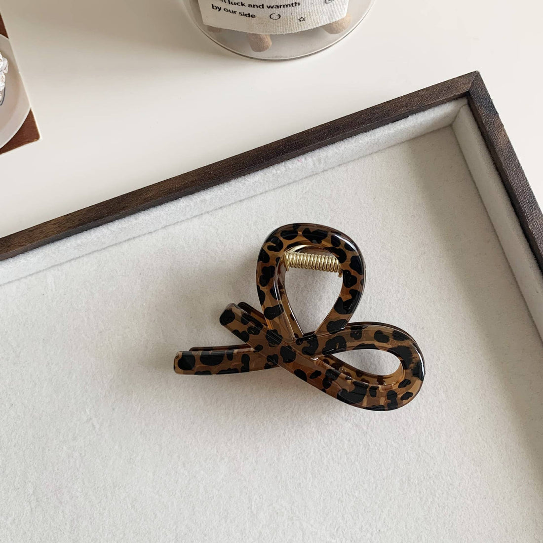 Leopard Claw Clip