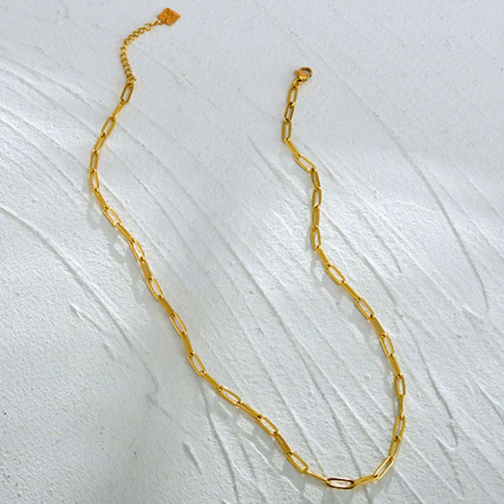 DALIA Gold Chain Link Necklace