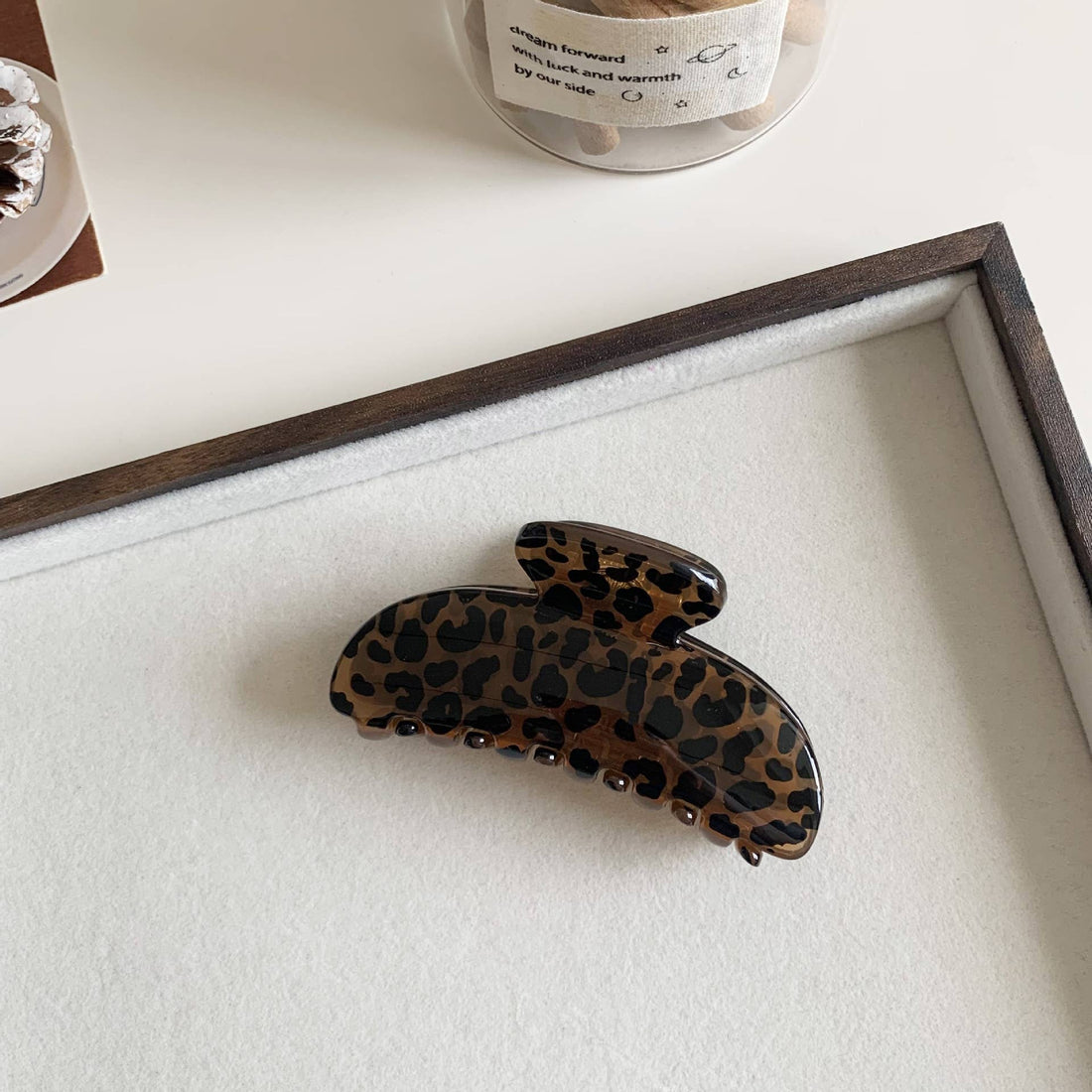 Leopard Claw Clip