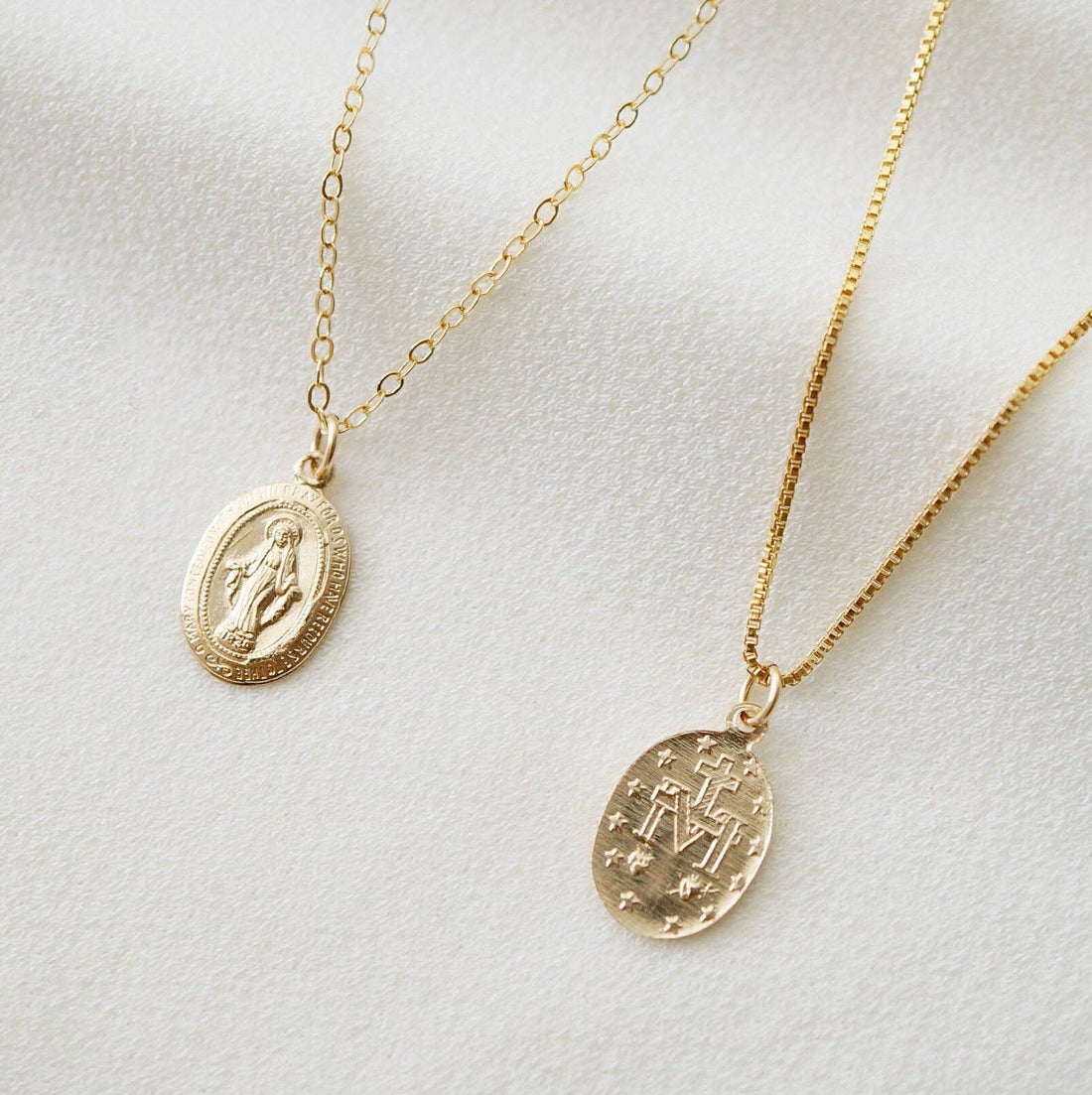 Blessed Mother Virgin Mary Necklace