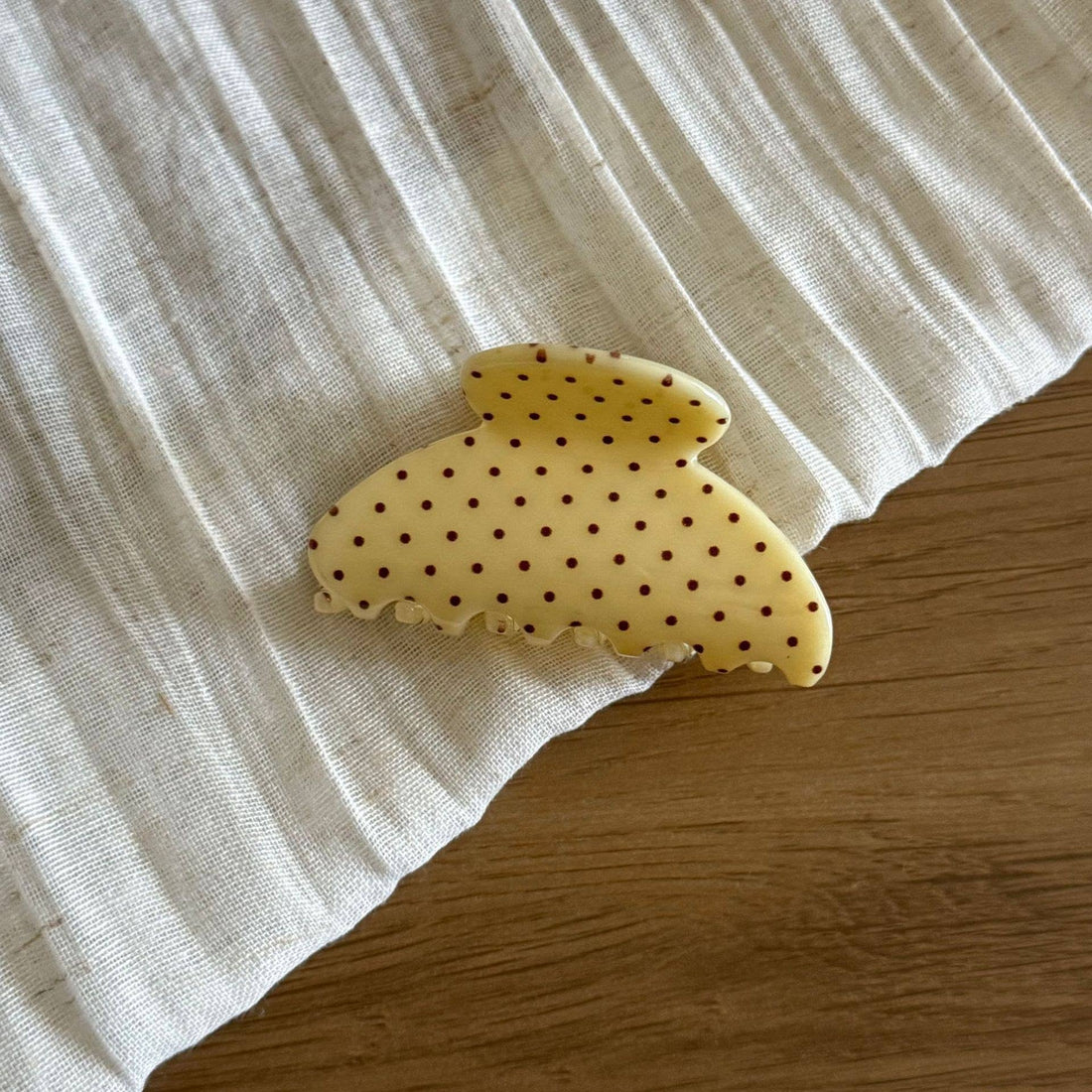 Polka Dot Claw Clip