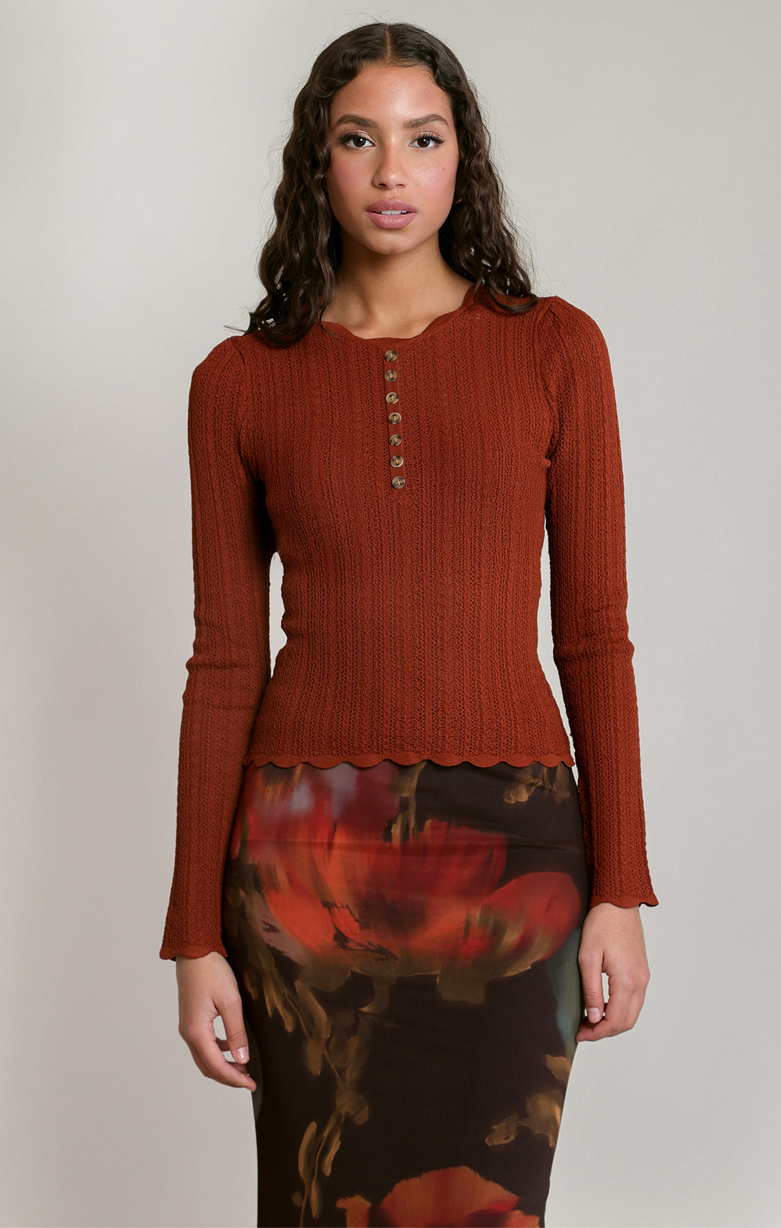 Rana button long sleeve