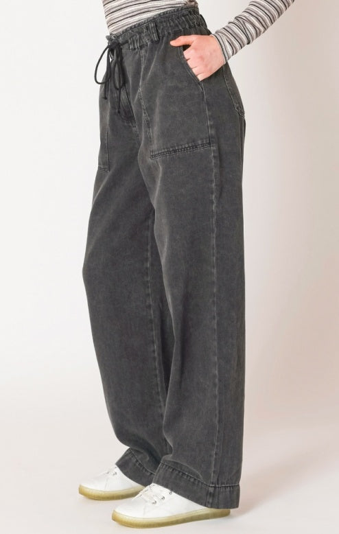 FRANKIE WIDE LEG DENIM PANTS