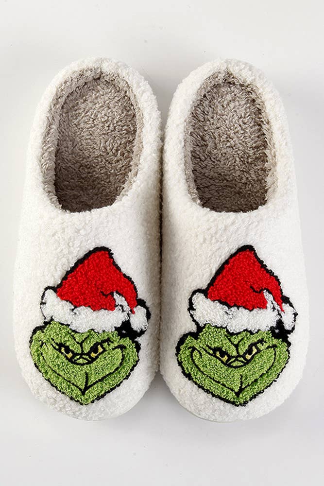 GRINCH SLIPPERS