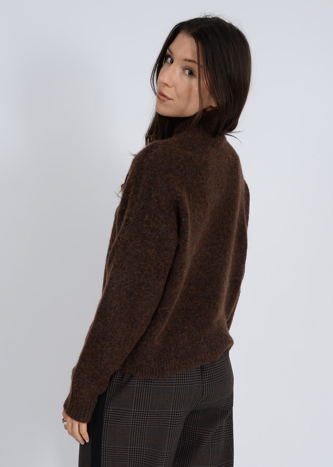 LOUIS MOCK NECK PULLOVER