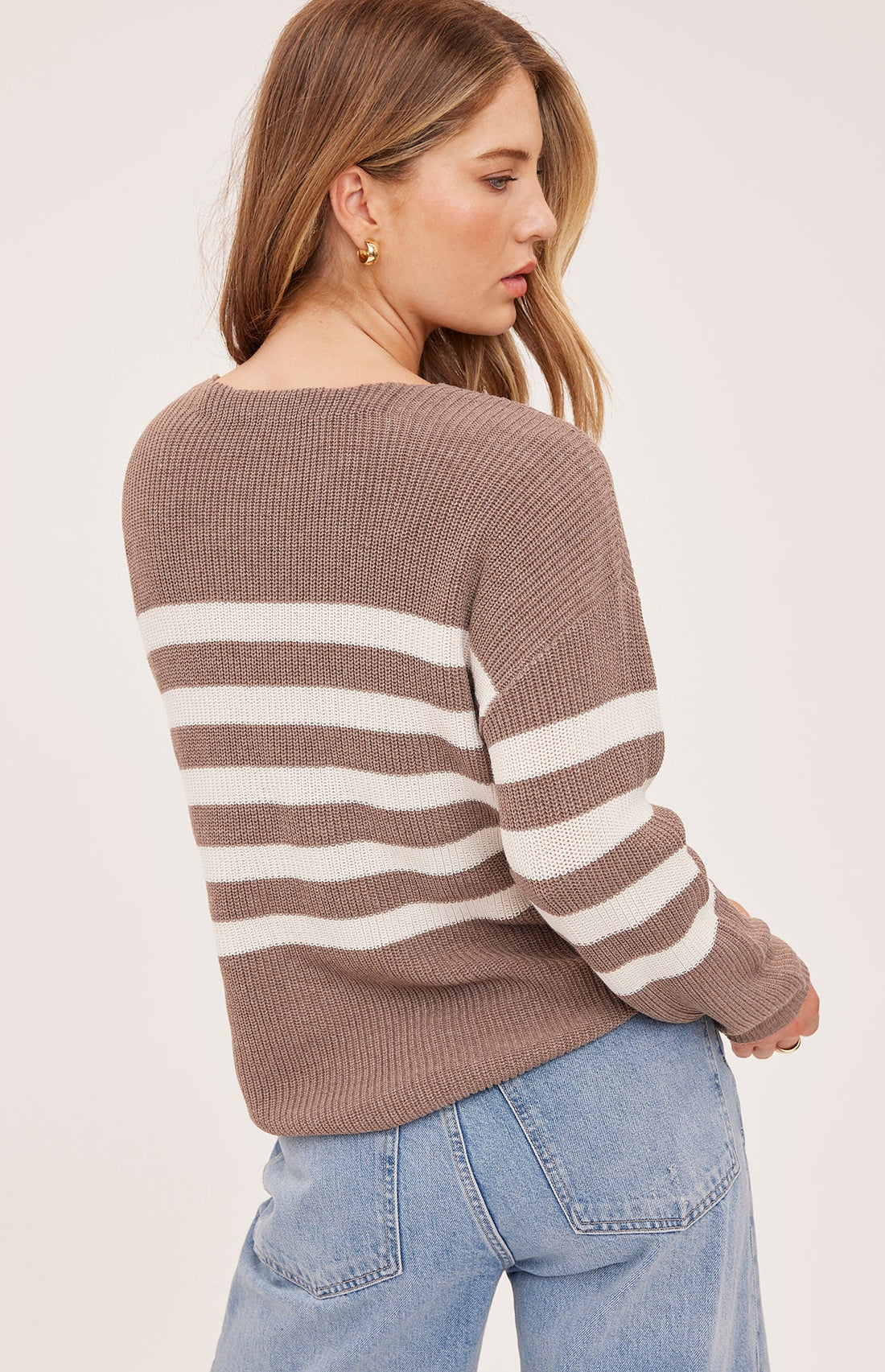 Tucker stripped sweater