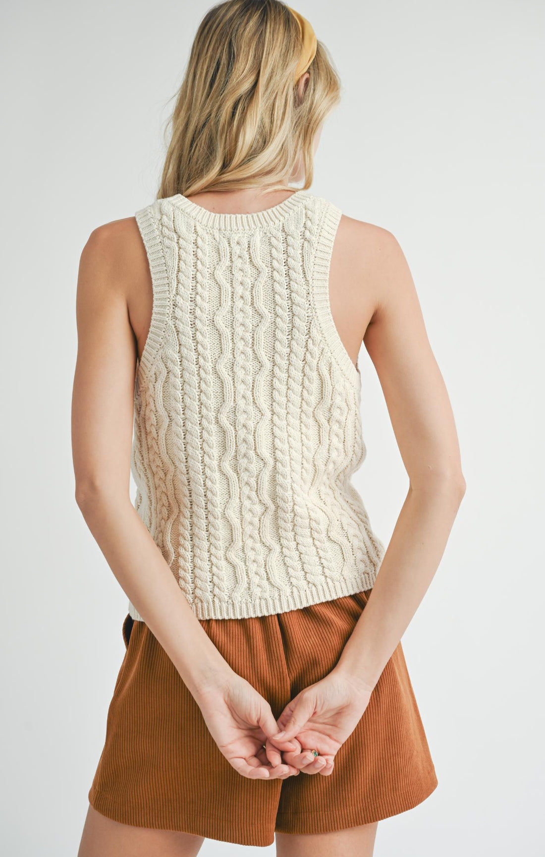 ASTRA CABLE KNIT SWEATER