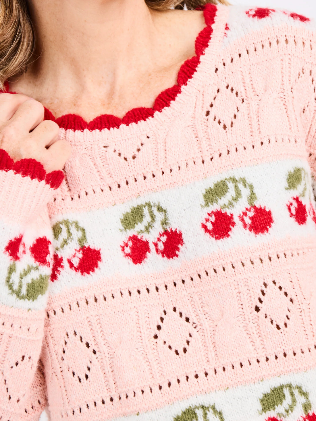 CHERRY ON TOP SWEATER