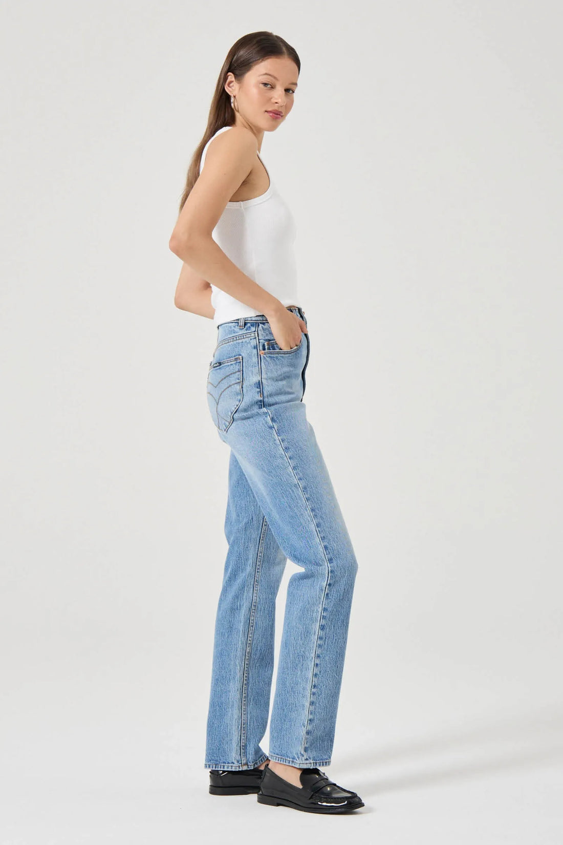 ROLLA’S HIGH RISE JEANS