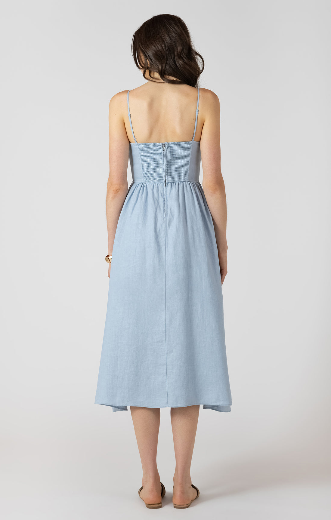 V WAIST DRESS
