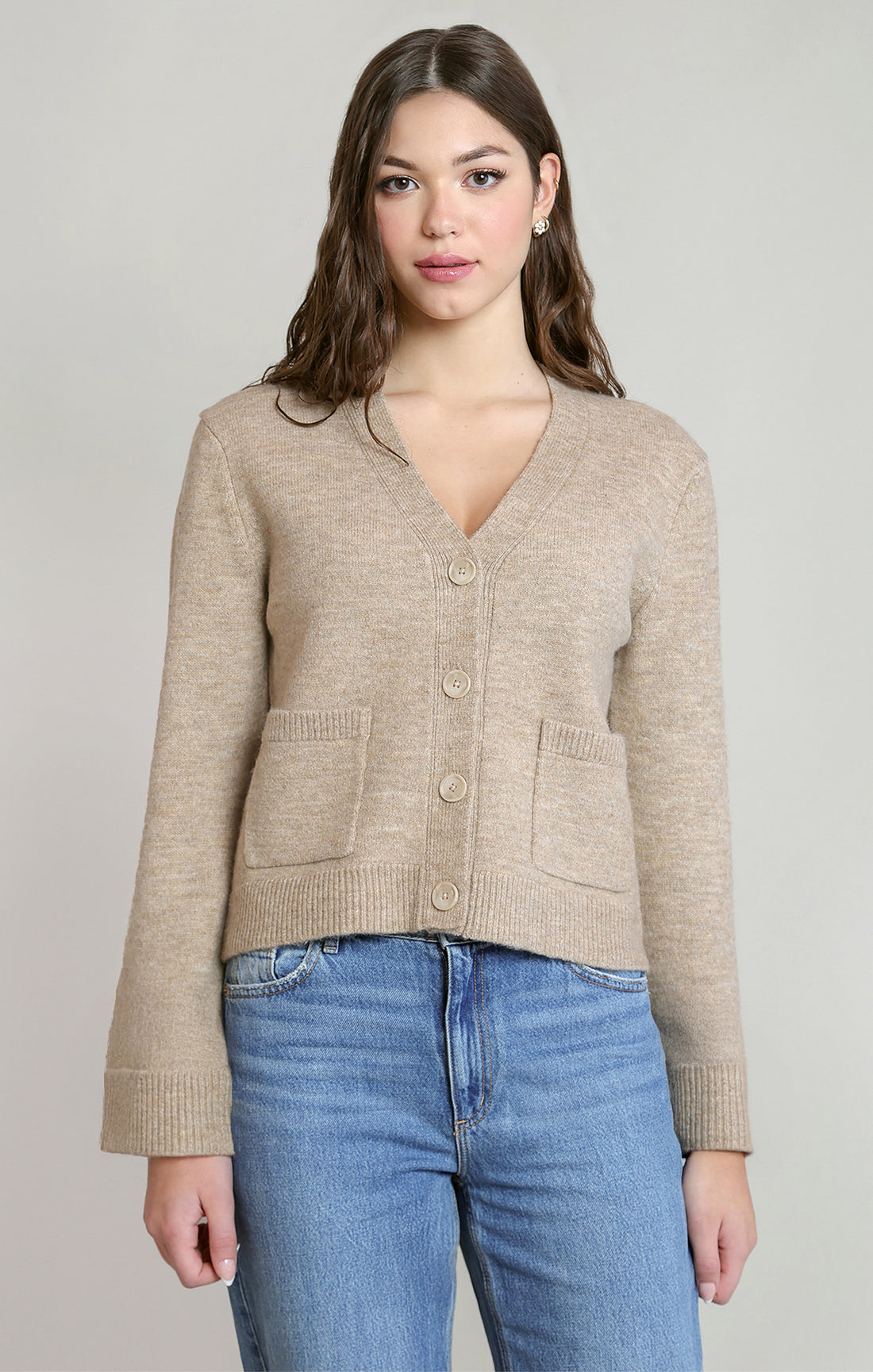 Gracie button cardigan