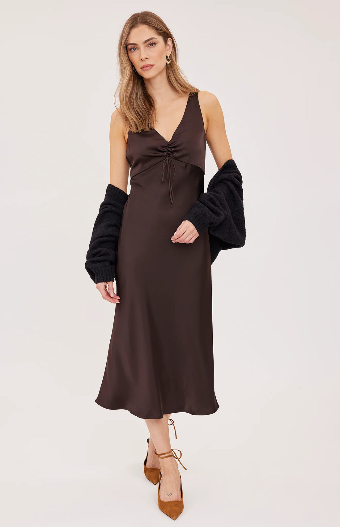 Antonia Satin Dress