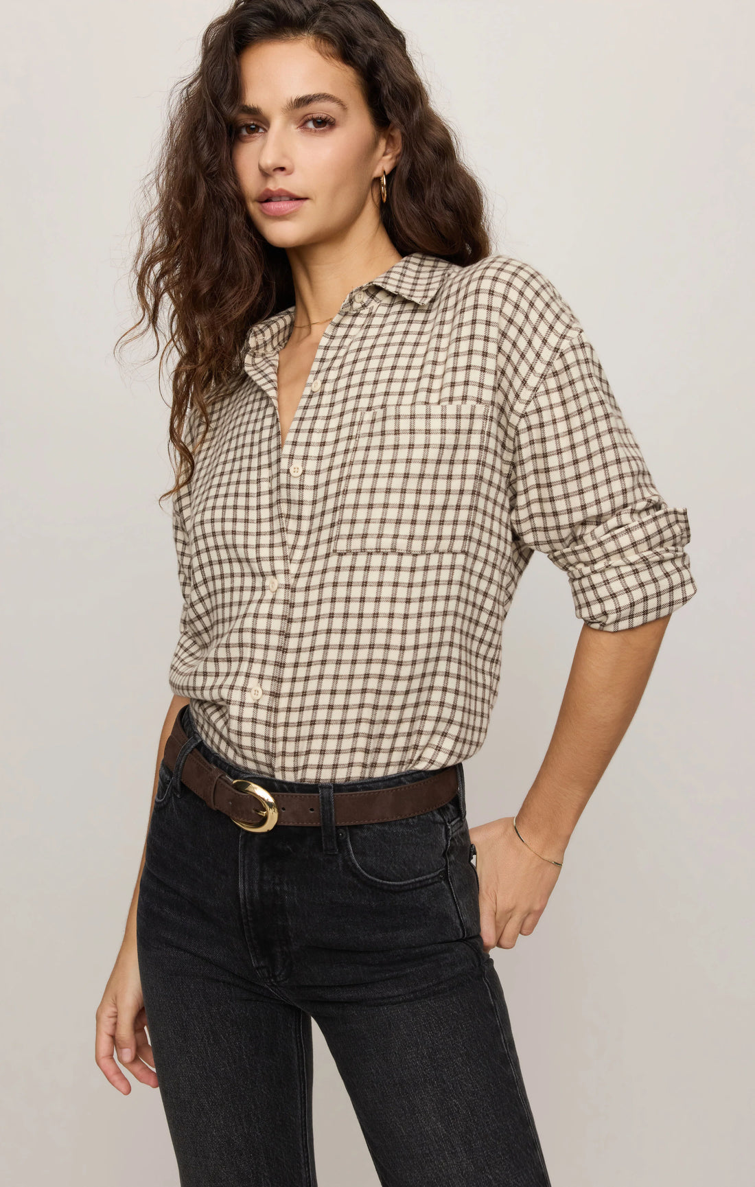 River Plaid Button Down