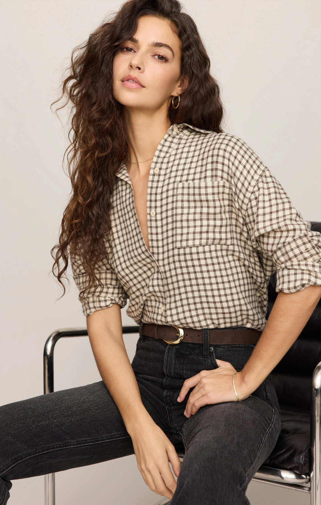 River Plaid Button Down