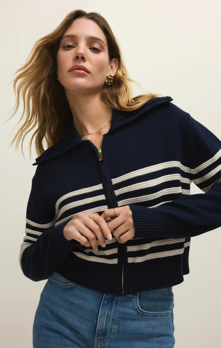 KOVAC CROPPED SWEATER JACKET