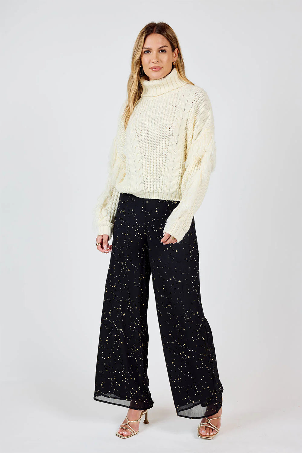 STARRY EYES CHIFFON PANTS