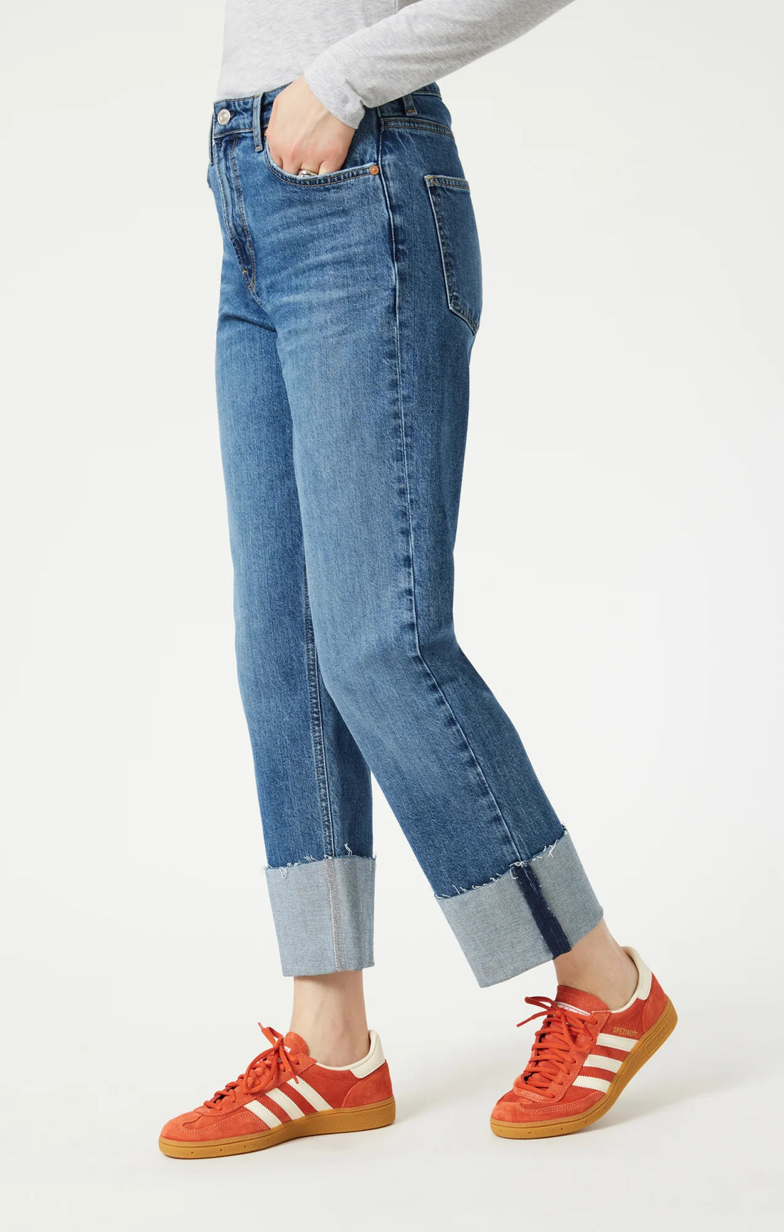 SAVANNAH CUFFED JEANS