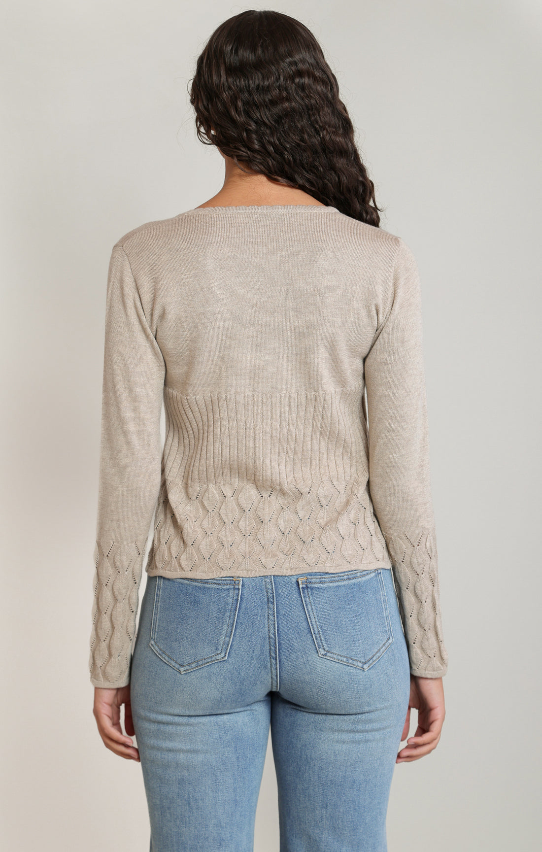 OLIVIA TIE FRONT CARDIGAN