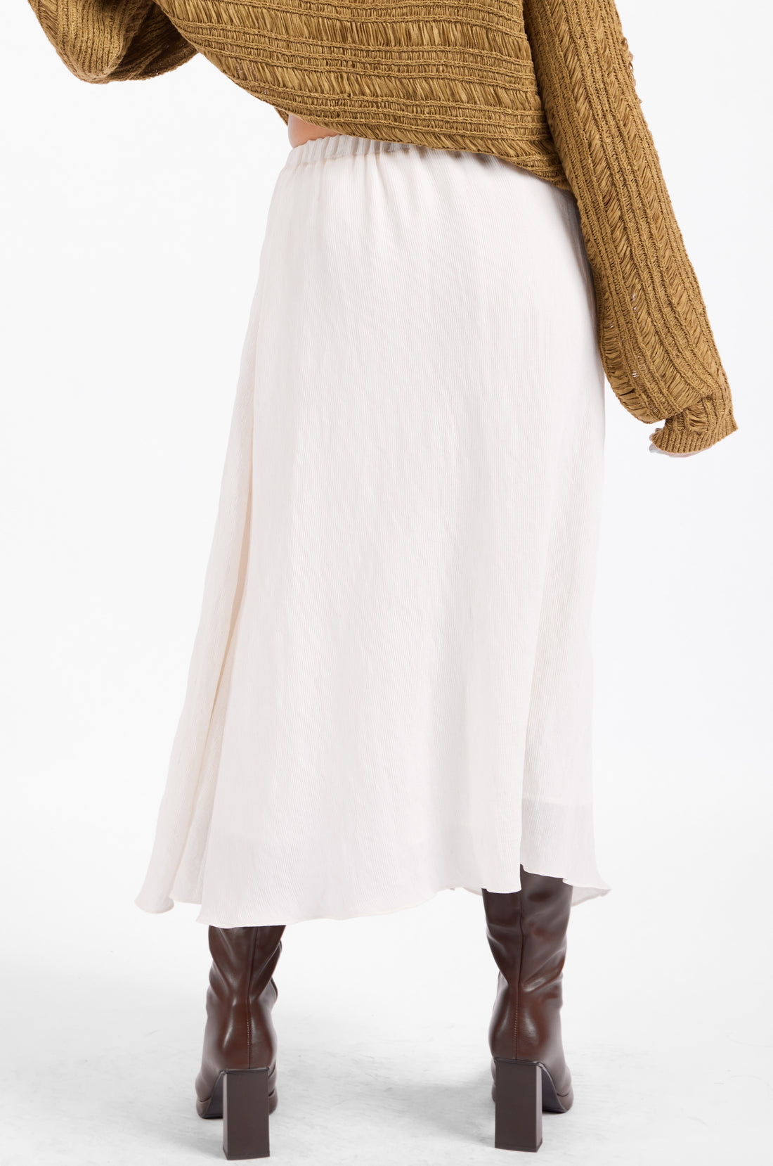 SEPIA SKY MIDI SKIRT